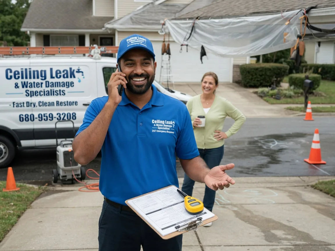 Ceiling Leak Cleanup Rockbridge, MO FAQs